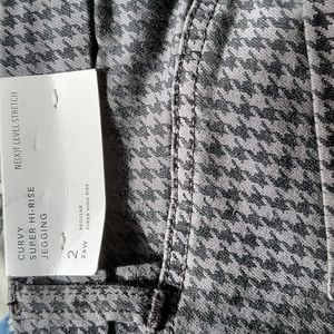 American Eagle Pattern Curvy Super High Rise Jegging